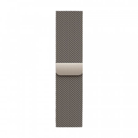 Apple Watch Series 11 46mm Natural Titanium ремешок Milanese Loop M/L