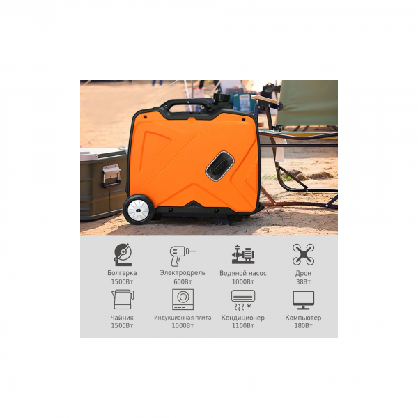 Бензиновый генератор Drivelong DL3100i (E)