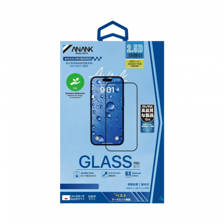 Защитное стекло ANANK 5X Reinforced 2.5D Full Glass для iPhone 17 Air