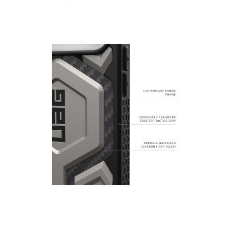 Противоударный чехол UAG Monarch Pro Case iPhone 17 Titanium