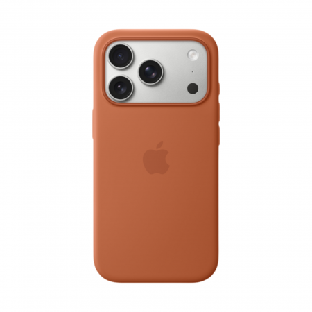 Чехол Apple Silicone Case для iPhone 17 Pro с MagSafe. Цвет: Terra Cotta