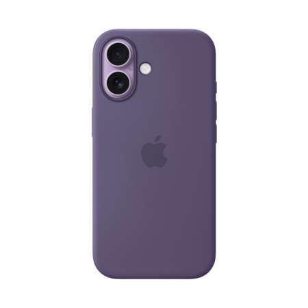 Чехол Apple Silicone Case Purple Fog для iPhone 17 с MagSafe