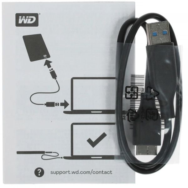 1 TB Внешний HDD WD Elements Portable