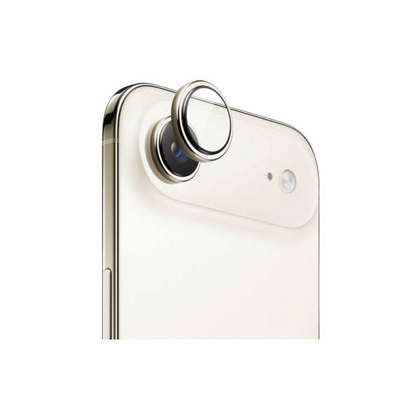 Индивидуальные защитные линзы на камеры для iPhone 17 Air Light Gold