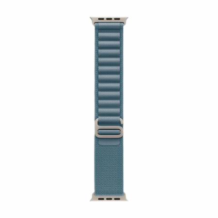 Apple Watch Ultra 3 Natural Titanium 49mm Alpine Loop Light Blue M