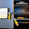 Универсальный кабель-трансформер Vyvylabs Elite Series 4 в 1 (VCSHY65-BK)