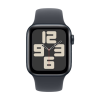 Apple Watch SE 2024 40mm Aluminium корпус ремешок Sport Band, Черный S/M