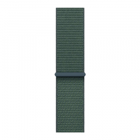 Apple Watch SE 2024 40mm Aluminium корпус ремешок Sport Loop, Lake Green