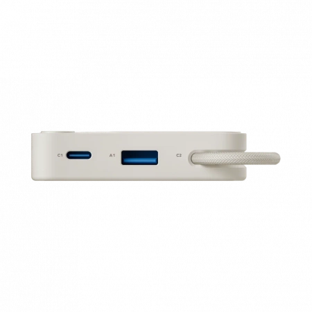 Портативное зарядное устройство Momax 1-Power X 10000mAh White