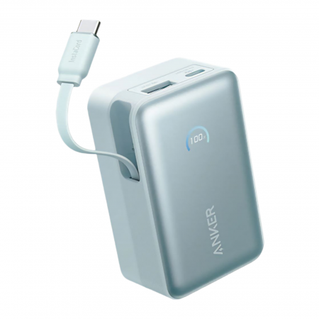 Портативное зарядное устройство Anker Nano 10000 mAh Green