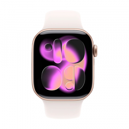 Apple Watch Series 11 46mm Rose Gold ремешок Sport Band M/L