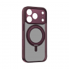 Чехол Momax Case Form Roller с MagSafe для iPhone 17 Bordeaux Red
