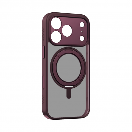 Чехол Momax Case Form Roller с MagSafe для iPhone 17 Bordeaux Red