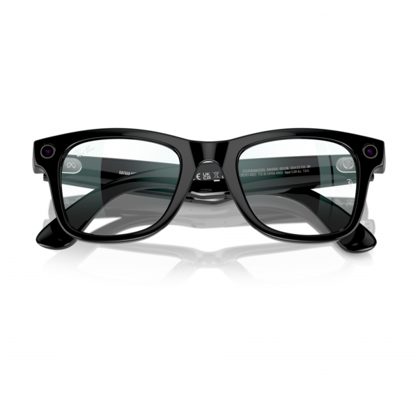 Умные очки Ray-Ban Meta Wayfarer (RW4006 601/SB). Прозрачные.
