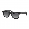 Умные очки Ray-Ban Meta Wayfarer. Матовый черный / Прозрачный серый. Поляризационный градиент.