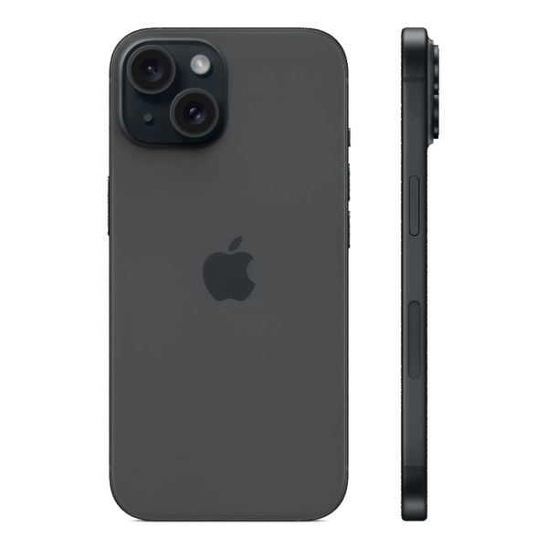 iPhone 15 (Sim+E-Sim) - Черный - 128 Gb