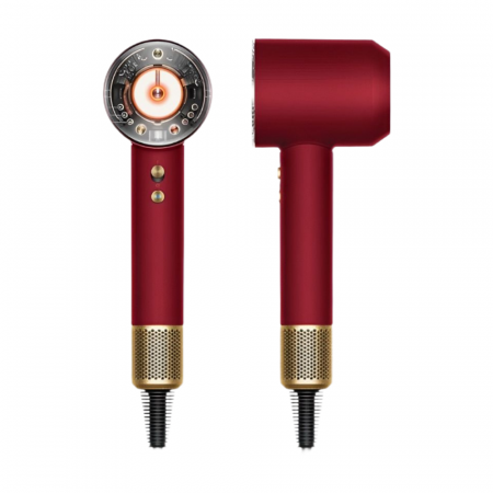 Фен Dyson Supersonic Nural HD16 Straight+Wavy (Red Velvet/Gold)