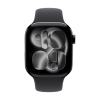 Apple Watch Series 11 42mm Jet Black ремешок Sport Band S/M