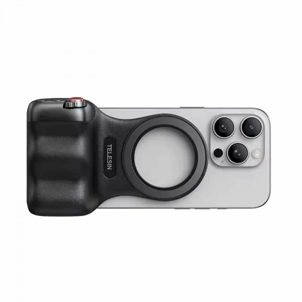 Эргономичная магнитная рукоятка для телефона Telesin Fun Shot Magnetic Grip 2 (S1)