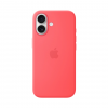 Чехол Apple Silicone Case Guava для iPhone 17 с MagSafe