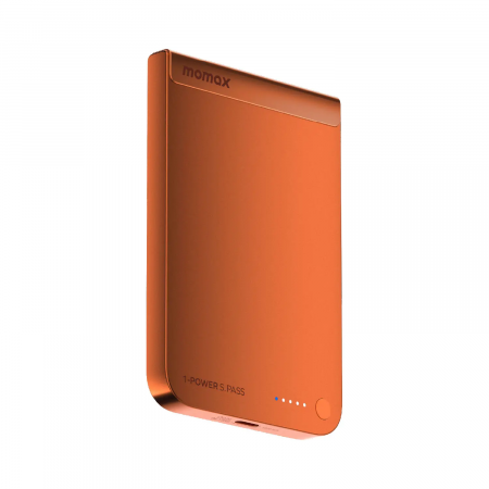 Портативное зарядное устройство Momax 1-Power S.Pass QI2 5000mAh