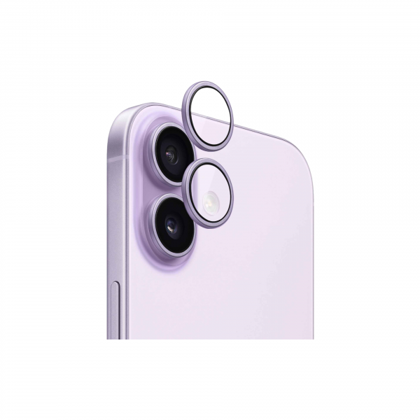 Индивидуальные защитные линзы на камеры для iPhone 17 Lavander