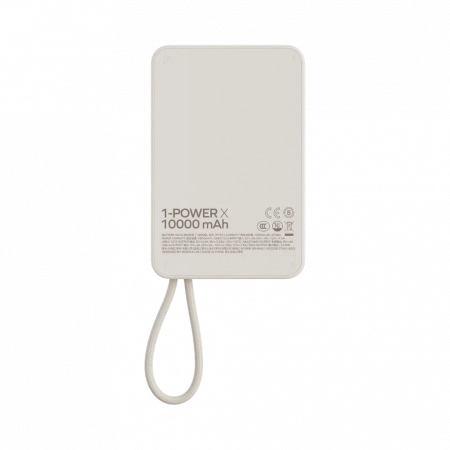 Портативное зарядное устройство Momax 1-Power X 10000mAh White