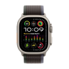 Apple Watch Ultra 2 Natural Titanium Trail Loop Черный
