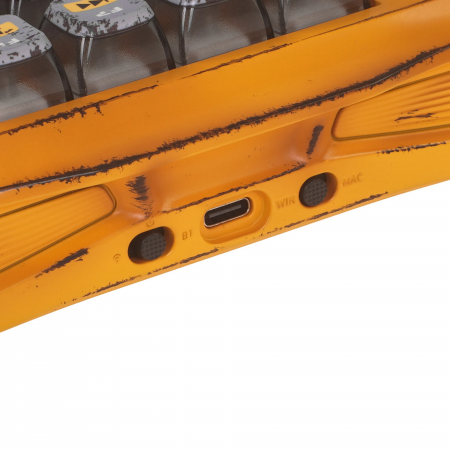 Беспроводная механическая клавтура Gravastar Mercury K1 Pro Yellow 