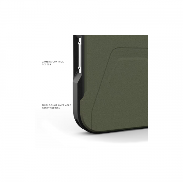 Защитный чехол UAG Civilian iPhone 17 Case Olive / Orange