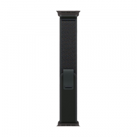 Apple Watch Ultra 2 Black Titanium Case, Trail Loop Black M/L