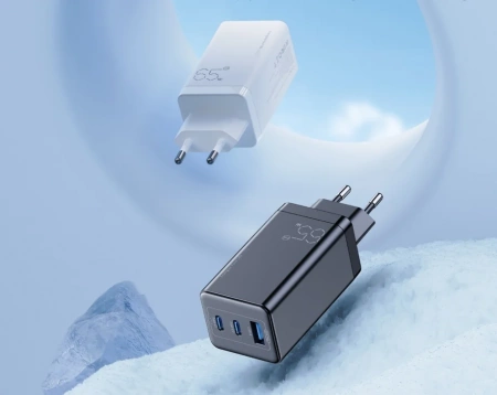 Сетевое зарядное устройство Vyvylabs Gan Fast Charger 65w (GAN65EU)