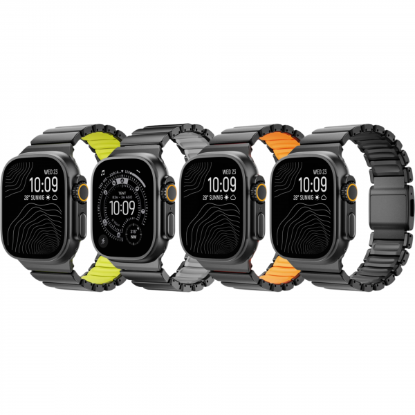 Титановый блочный ремешок REDEFINE для Apple Watch Ultra Black