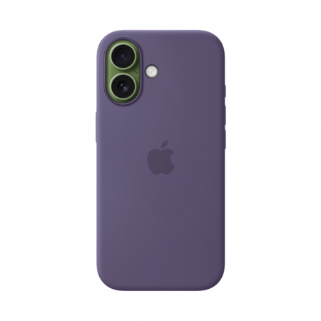 Чехол Apple Silicone Case для iPhone 17 с MagSafe. Цвет: Purple Fog