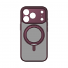 Чехол Momax Case Form Roller с MagSafe для iPhone 17 Bordeaux Red