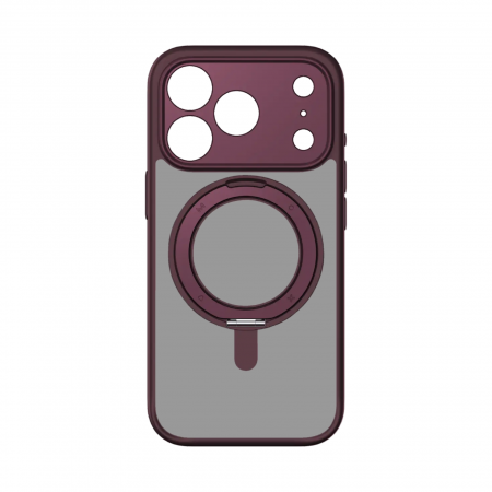 Чехол Momax Case Form Roller с MagSafe для iPhone 17 Bordeaux Red