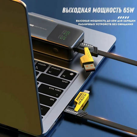 Универсальный кабель-трансформер Vyvylabs Elite Series 4 в 1 (VCSHY65-BK)