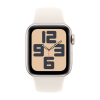 Apple Watch SE 2024 40mm Aluminium корпус ремешок Sport Band, Сияющая звезда S/M