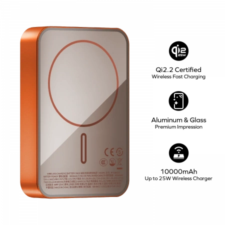 Портативное зарядное устройство Momax 1-Power Q.Pass² Qi 2.2