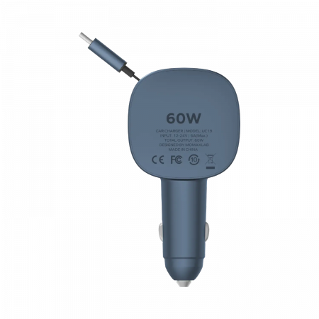 Автомобильное зарядное устройство Momax 1 Move 60W (UC19E) 