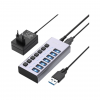 Acasis USB - хаб HS-707MG (7USB-A, 10Гбит/С)