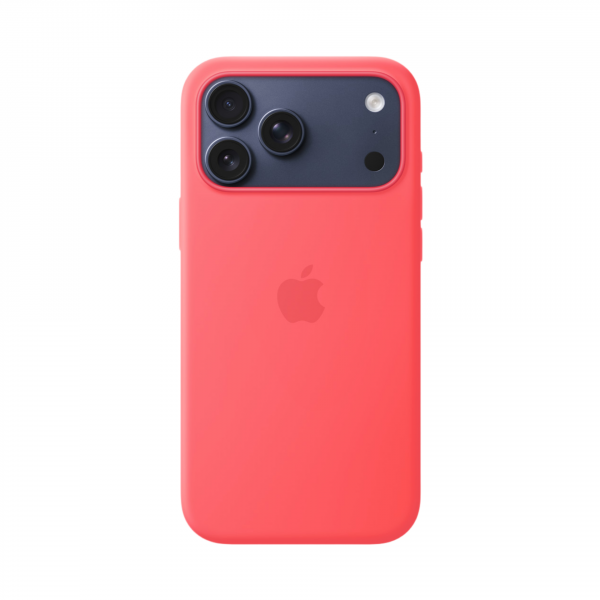 ехол Apple Silicone Case Guava для iPhone 17 с MagSafe