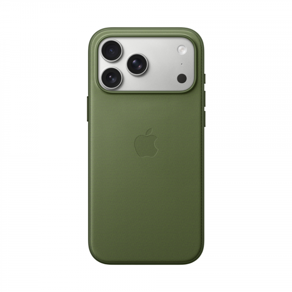 Чехол Apple TechWoven Green для iPhone 17 с MagSafe
