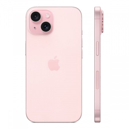 iPhone 15 (Sim+E-Sim) - Розовый - 128 Gb