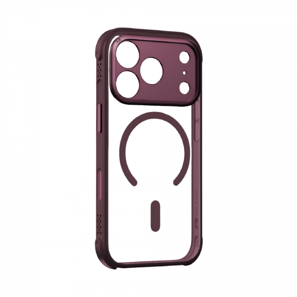 Чехол Momax Case Form с MagSafe для iPhone 17 Bordeaux Red