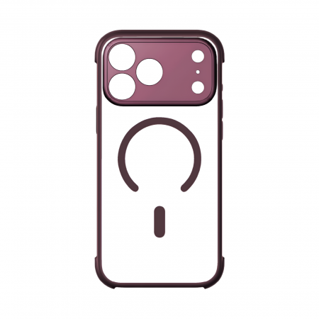 Чехол Momax Case Form с MagSafe для iPhone 17 Bordeaux Red