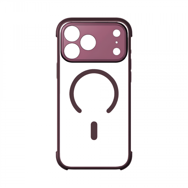 Чехол Momax Case Form с MagSafe для iPhone 17 Bordeaux Red