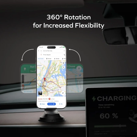 Беспроводное автомобильное зарядное устройство 1-Move Q.Mag (CM38Q22E)