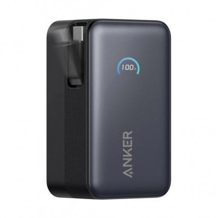 Портативное зарядное устройство Anker Nano 10000 mAh Black