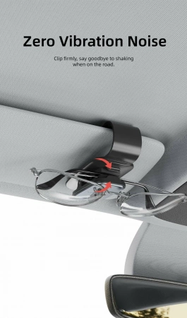 Vyvylabs Cool Drive Vehicle Eyewear Clip (VJKX-BK)